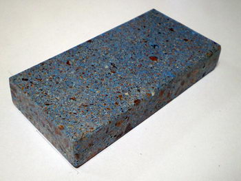 ФЦ синий 0,4 на белом цементе